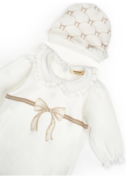 Bebek Tulum Şapka %100 Organik Pamuk , Bebek - Yenidoğan- CSY8149 indirimleri