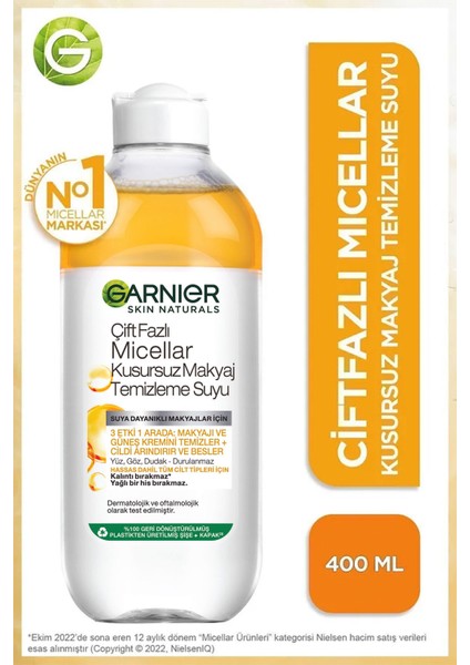 Micellar Kusursuz Makyaj Temizleme Suyu 400ML