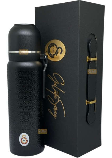 650ml Lisanslı Çift Katlı Paslanmaz Çelik Termos Hediye Kutulu