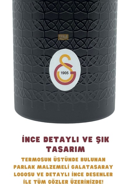 650ml Lisanslı Çift Katlı Paslanmaz Çelik Termos Hediye Kutulu