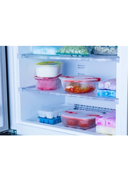 Kare Saklama Kabı Mikrodalga