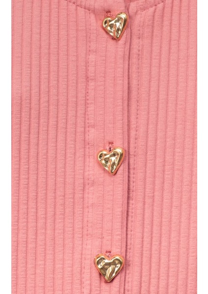 Fırfırlı Fitilli Kumaş Kız Çocuk Uzun Kollu Hırka fırsatları