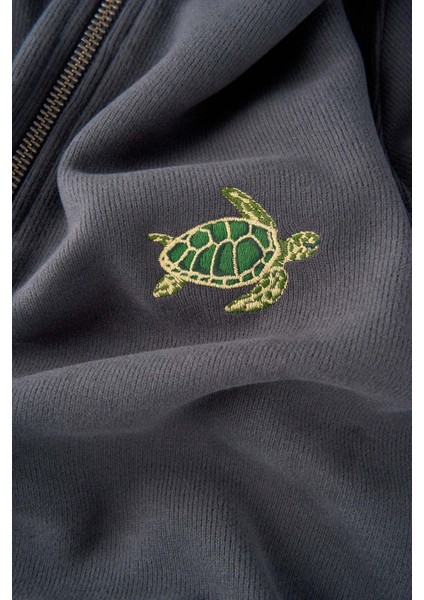Caretta Supersoft Quarter-Zip Sweatshirt - Antrasit fiyatları