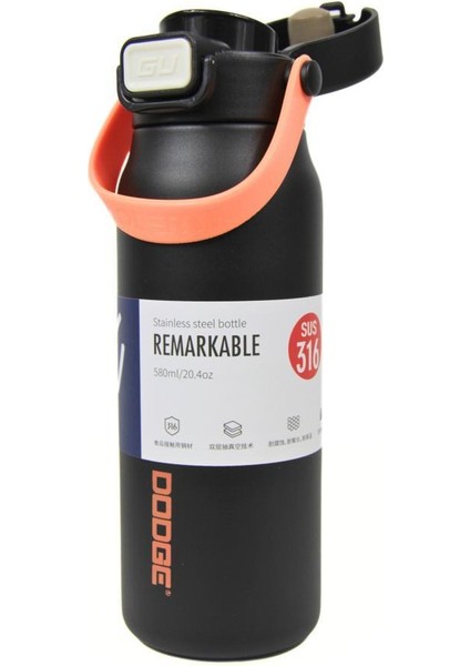 Çelik Termos Matara 580ML Siyah fiyatları