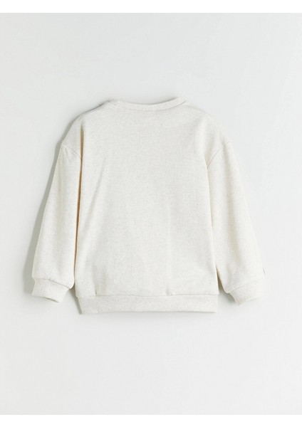 Lcw Kids Ekru Chicago Nakışlı Erkek Çocuk Sweatshirt indirimleri