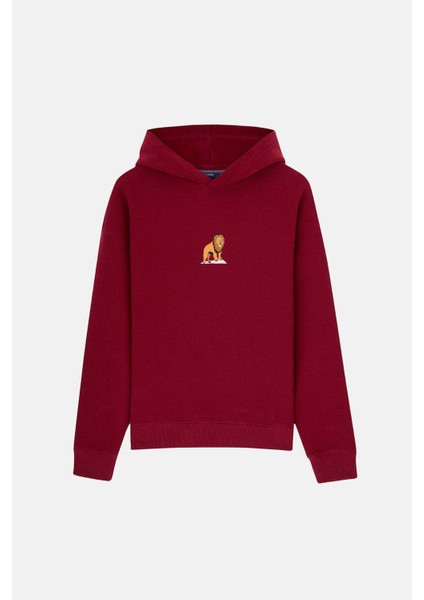 Aslan Supersoft Hoodie - Bordo