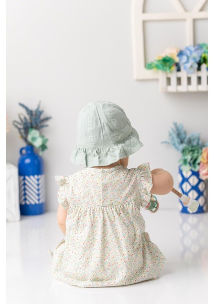 Kız Bebek Çiçek Desenli Tayt Bluz Takım - Desenli modelleri