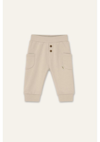 Unisex Bebek Organik Ikili Takım - Ekru fırsatları