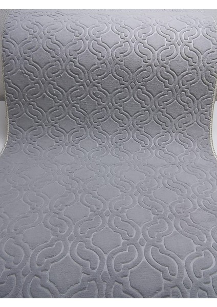 Elit Embos Gri Kabartmalı Yıkanabilir Kaymaz Taban Kesme Yolluk Halı fiyatları