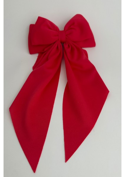 Zarif Kadın Büyük Boy Fiyonk Otomatik Toka (15*32CM)