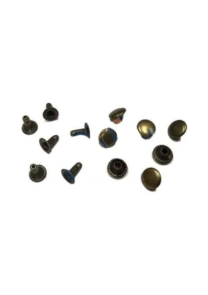 Rivet Perçin - 9mm, Antik, 1000 Adet