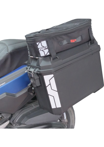 Universal 26 Lt x 2 Plastik ve Kumaş Motosiklet Yan Çanta Seti Siyah fiyatları