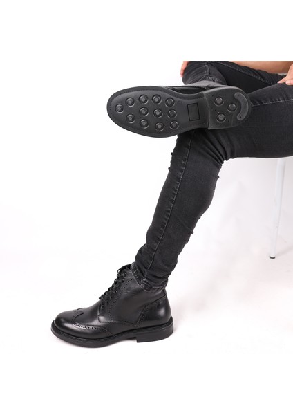 Hakiki Deri Erkek Günlük Bot modelleri