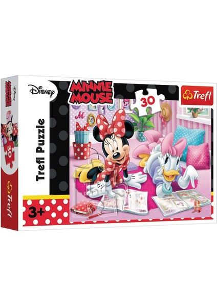 PUZZLE-18217 Minnie 30 Parça Puzzle