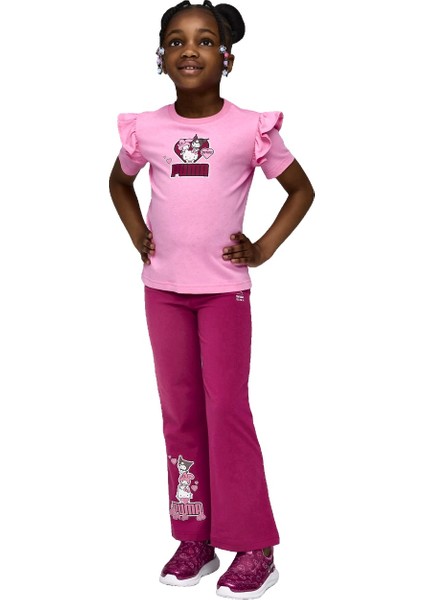 x Hk&fr Ruffle Kız Çocuk Pembe Tişört fiyatları