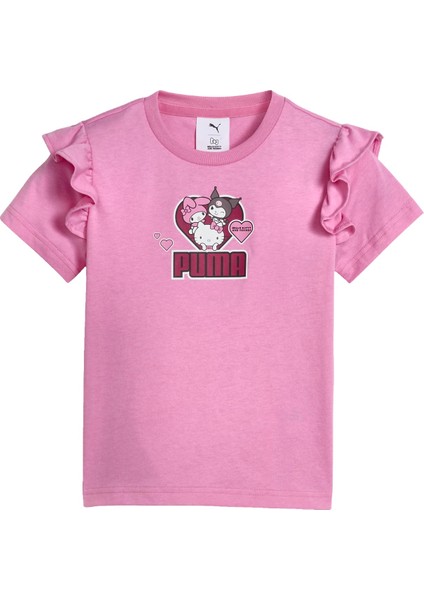 x Hk&fr Ruffle Kız Çocuk Pembe Tişört fırsatları