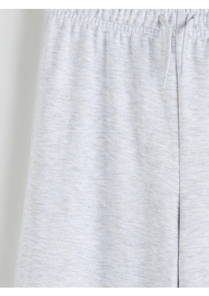 Lcw Kids Gri Beli Lastikli Kız Çocuk Eşofman Altı fiyatları