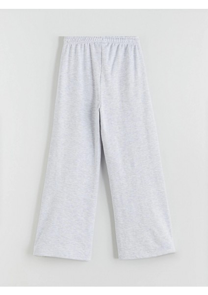 Lcw Kids Gri Beli Lastikli Kız Çocuk Eşofman Altı modelleri