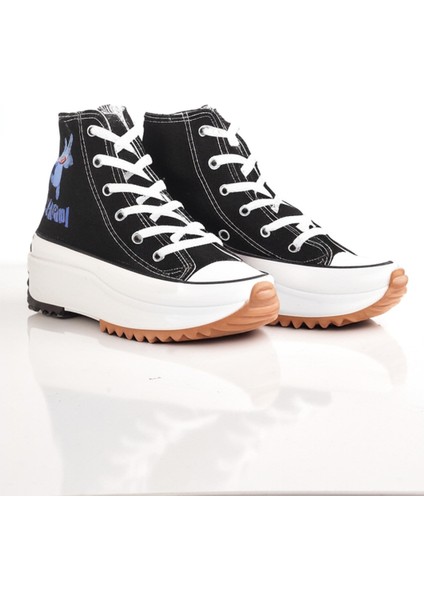 Labubu Baskılı Yüksek Taban Boğazlı Converse