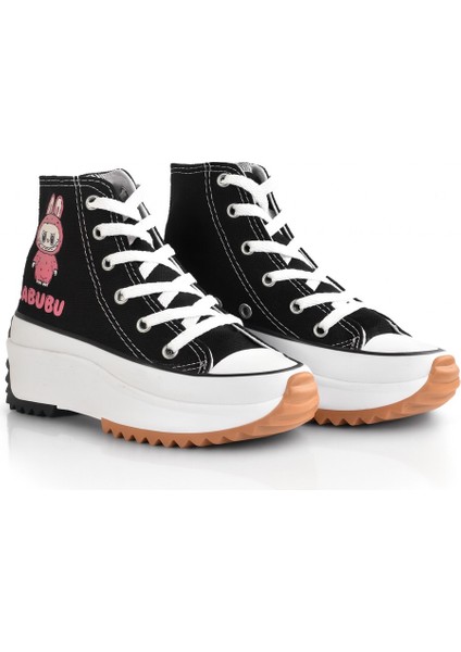 Labubu Baskılı Yüksek Taban Boğazlı Converse