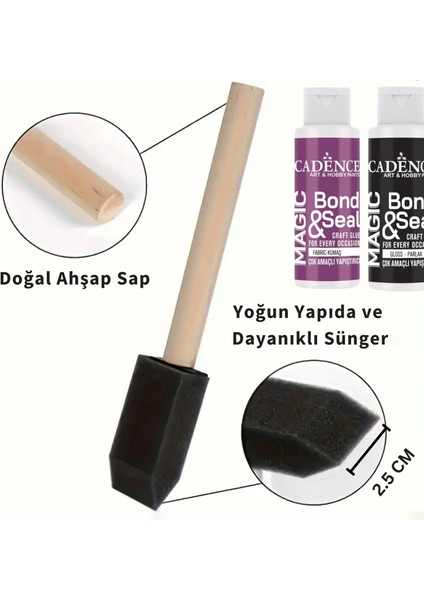 Magic Bond Seal Yapıştırıcı Seti 5li, Vernikli Tutkal, Krapon Çiçek, Kumaş ve Ahşap Tutkalı, 59 ml fiyatları