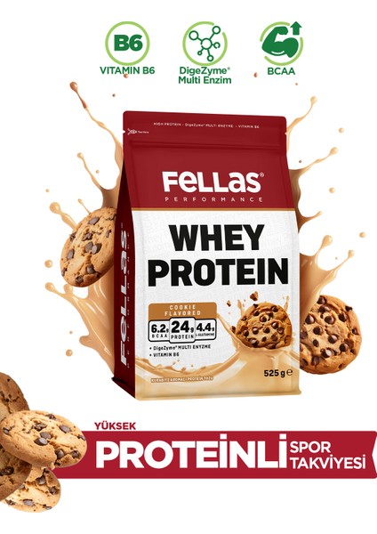 Kurabiye Aromalı Whey Protein Tozu 525G