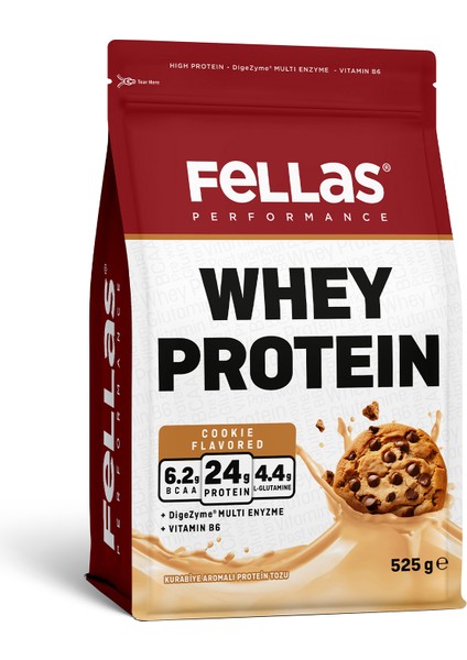 Kurabiye Aromalı Whey Protein Tozu 525G fiyatları