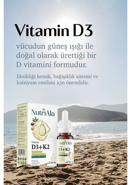 Magnezyum 3 Lü Form & Vitamin D3-K2 Ikili Avantaj Paket fırsatları