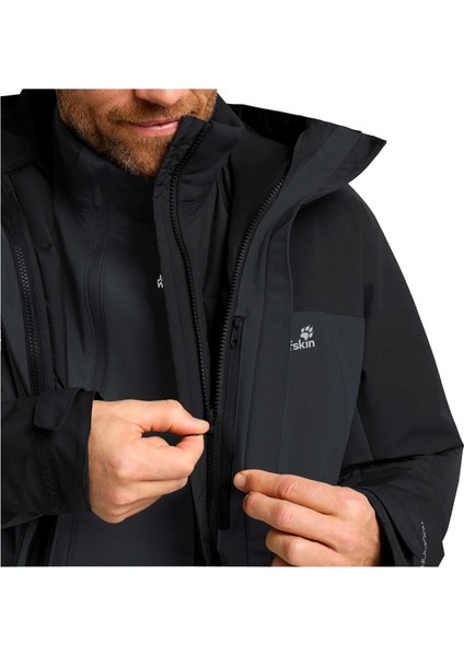 Wild Places 3in1 Erkek Gri Outdoor Ceketi
