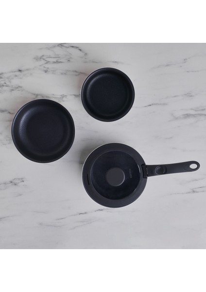 Biodiamond Smart Clip Indüksiyon Tabanlı 5 Parça Tencere Seti fiyatları