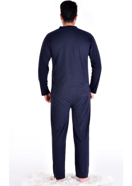 Erkek 1035 Uzun Kol Süprem Pijama Takımı LACİVERT modelleri