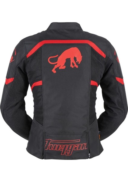 Mystıc Evo Vented Yazlık Kadın Korumalı Montu Siyah Kırmızı L fırsatları