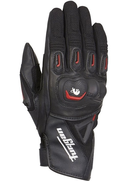 Volt Yazlık Eldiven Siyah Kırmızı Xxl