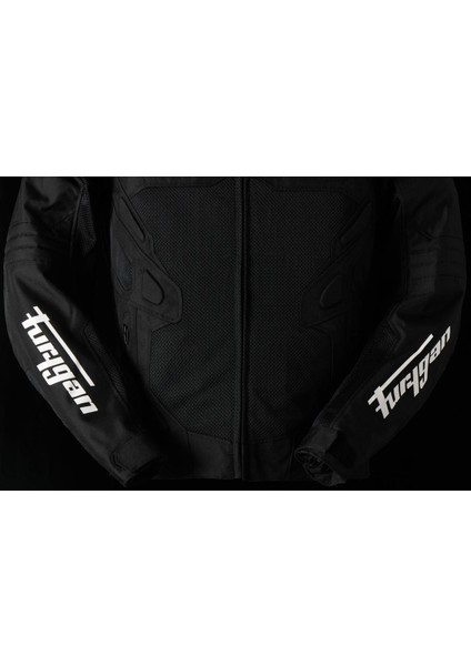 Atom Vented Evo Yazlık Korumalı Erkek Ceketi Siyah Beyaz S indirimleri