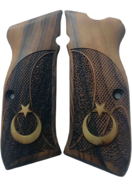 Sarsılmaz Kılınç 2000 Mega, K 11 Liğht Ar 24 P8L P8S Uyumlu Ahşap Kabze