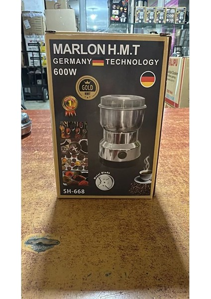 Gold Hmt Elektrikli Kahve Çekirdeği, Baharat ve Bakliyat Çeşitleri Öğütücü Değirmeni