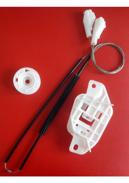 Hyundai Accent 1997-2000 Uyumlu Ön Sol Elektrikli Cam Kriko Teli ve Tamir Seti fiyatları