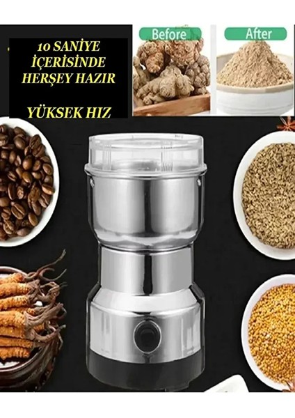 Gold Hmt Elektrikli Kahve Çekirdeği, Baharat ve Bakliyat Çeşitleri Öğütücü Değirmeni indirimleri