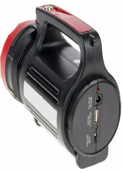 Fujita FT-1020 El Feneri 10W 2000MT Projektör Akülü Kamp Lambası Uzun Mesafe El Feneri fırsatları