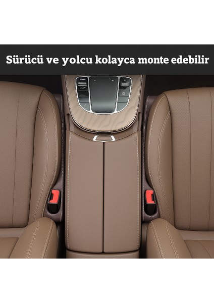 Araba Koltuğu Boşluk Doldurucu - Arabalar, Suv'ler ve Kamyonetler Için 2'li Evrensel Düzenleyici