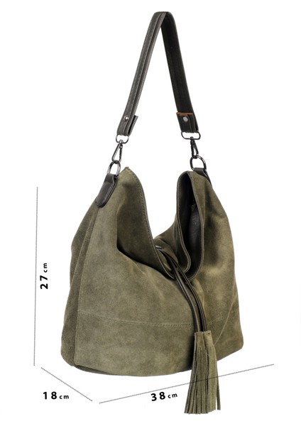 Deri Süet Omuz Çantası fırsatları