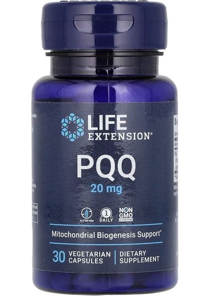 Pqq 20 Mg. 30 Vegeterian Capsules