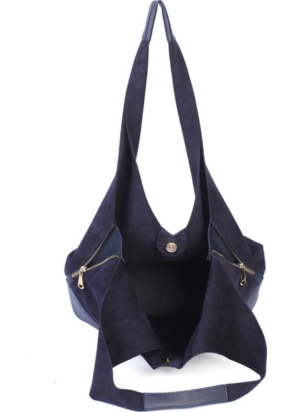 Deri Süet Iç Çantalı Kadın Çantası fırsatları