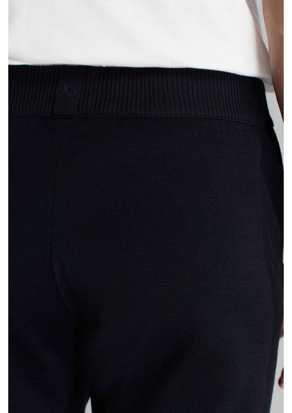 Merino Yün Lacivert Triko Pantolon indirimleri