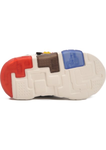 Siyah Cırtlı Işıklı Hafif Bebek Spor Ayakkabı Heros B modelleri