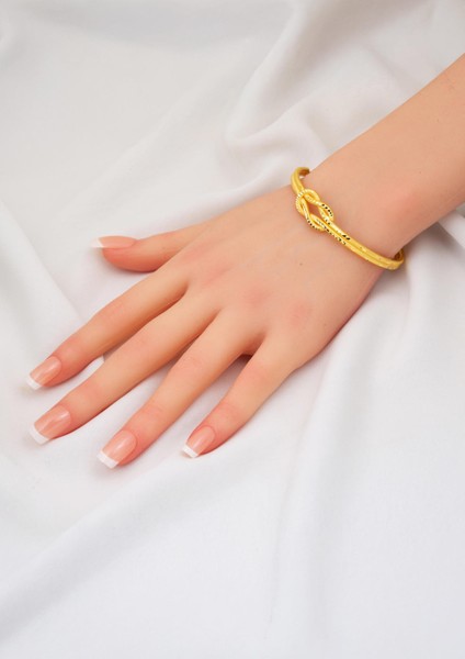 Ajda Aşk Düğümü 14 Ayar Altın Kelepçe Bilezik fiyatları