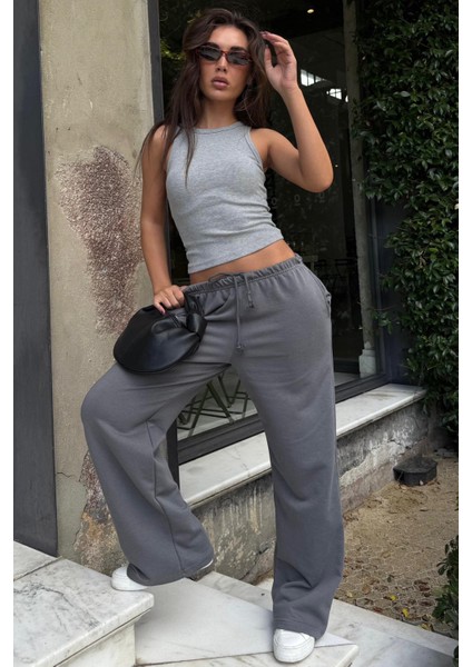 Füme Barrel Fit Kadın Eşofman Altı MG2553 indirimleri