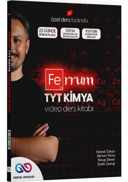 Orbital Yayınları Tyt Kimya Ferrum Video Ders Kitabı
