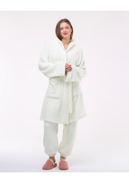 Kadın Kimono Sabahlık Alt Üst Takım