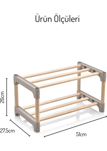 2 Katlı Masif Ahşap Çok Amaçlı Raf – Mutfak, Banyo, Ofis Düzenleyici indirimleri